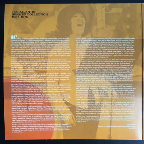 Виниловая пластинка WM Aretha Franklin The Atlantic Singles Collection 1967-1970 (Black Vinyl)