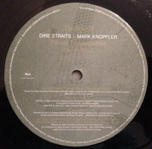 Виниловая пластинка Dire Straits; Knopfler, Mark, Private Investigations - The Best Of