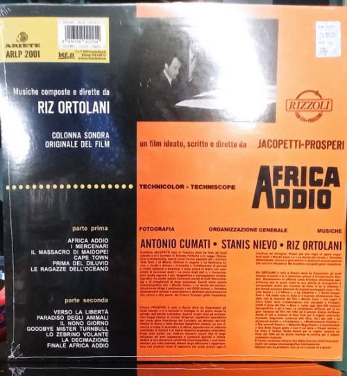 Виниловая пластинка Саундтрек - Africa Addio (Riz Ortolani) (Coloured Vinyl LP)