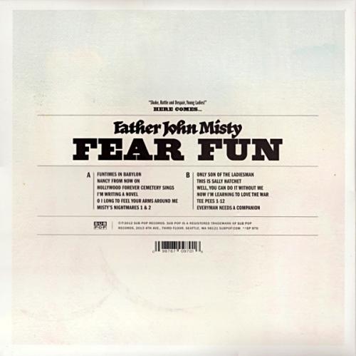 Виниловая пластинка Father John Misty - Fear Fun (Black Vinyl LP)