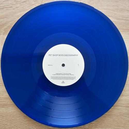 Виниловая пластинка Pet Shop Boys - Discography: The Complete Singles Collection 1985-1991 (Limited Blue Vinyl 2LP)