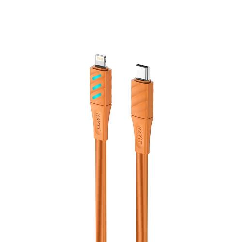 USB кабель HAVIT CB6255 USB-C - Lightning Orange 1m