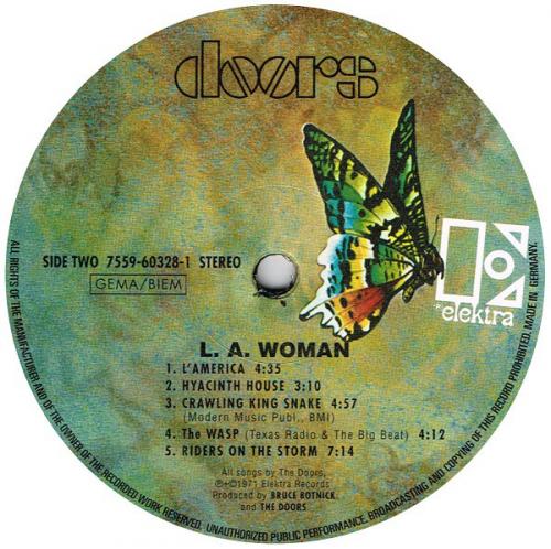 Виниловая пластинка The Doors L.A. WOMAN (STEREO) (180 Gram)