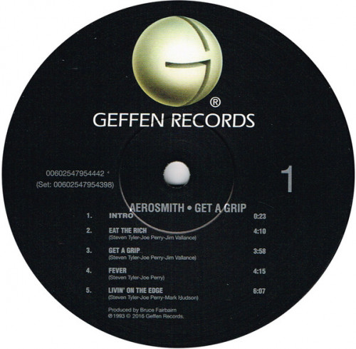 Виниловая пластинка Aerosmith, Get A Grip