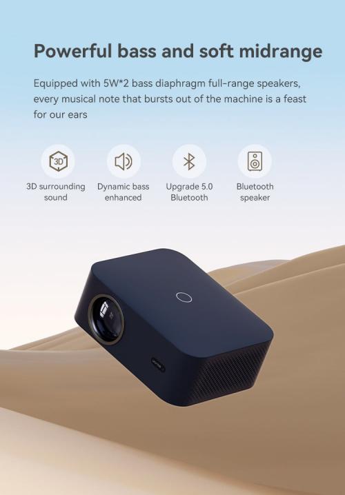Проектор Wanbo X2 Max Dark blue