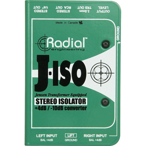 Профессиональный пассивный изолятор Radial J-ISO
