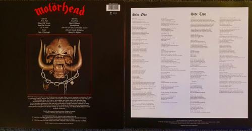 Виниловая пластинка Motorhead - Iron Fist