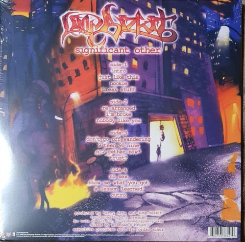 Виниловая пластинка Limp Bizkit - Significant Other (Black Vinyl 2LP)