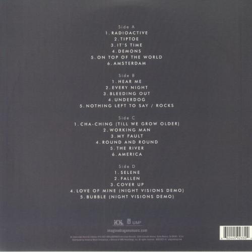 Виниловая пластинка Universal US Imagine Dragons - Night Visions (Limited Anniversary Edition Coloured Vinyl 2LP)