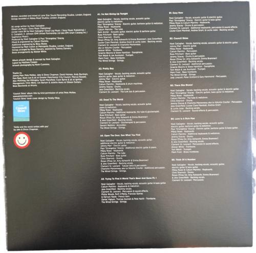 Виниловая пластинка Noel Gallagher's High Flying Birds - Council Skies (180 Gram Black Vinyl 2LP)