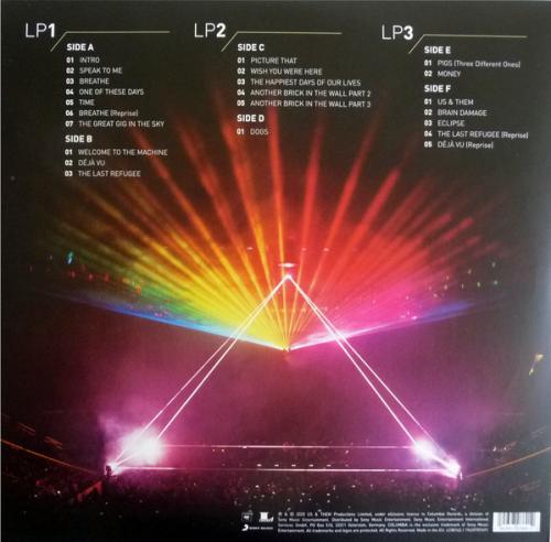 Виниловая пластинка Roger Waters — US + THEM (Black Vinyl/Tri-fold/Booklet)