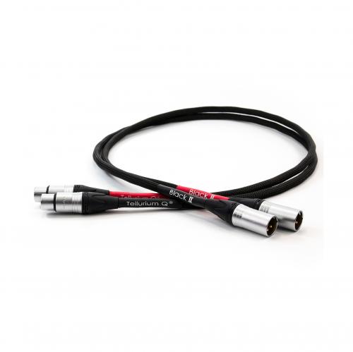 Кабель межблочный аудио Tellurium Q Black II XLR 1.5 m