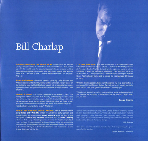 Виниловая пластинка Bill Charlap - All Through The Night (Black Vinyl LP)