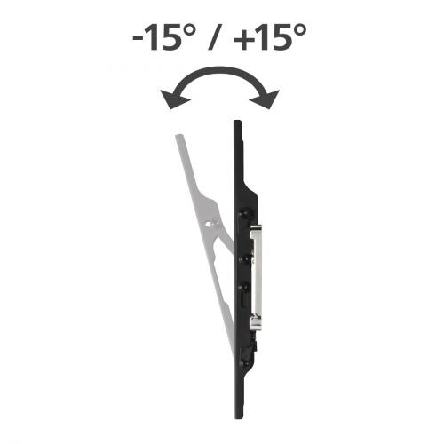 Кронштейн для телевизора Hama Tilt TV Premium H-118055 черный 32"-65" макс.35кг