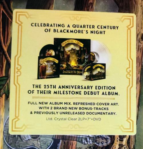 Виниловая пластинка Blackmore's Night - Shadow Of The Moon (Coloured Vinyl 3LP)