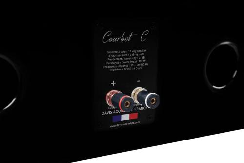 Акустика центрального канала Davis Acoustics Courbet C Black Gloss