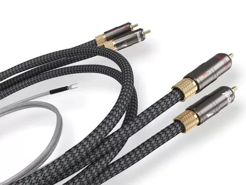 Кабель межблочный аудио Ricable Magnus Turntable RCA 2 x 1 m (MT1)