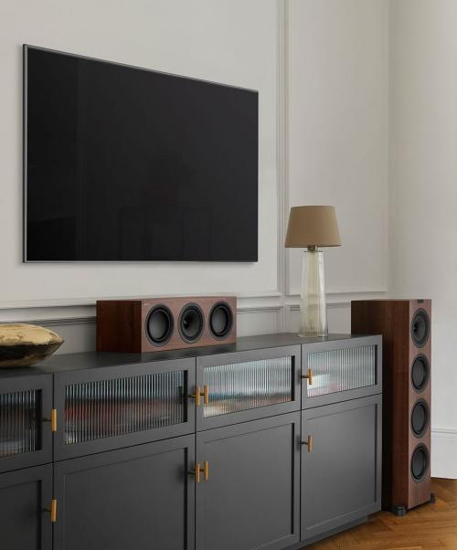 Акустика центрального канала KEF Q250C walnut (SP4016WA)