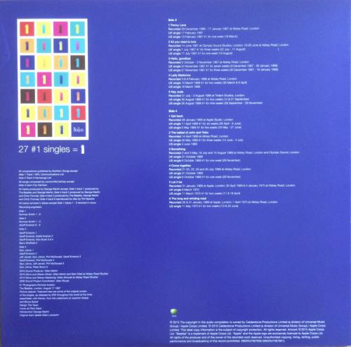 Виниловая пластинка The Beatles, 1 (2LP)
