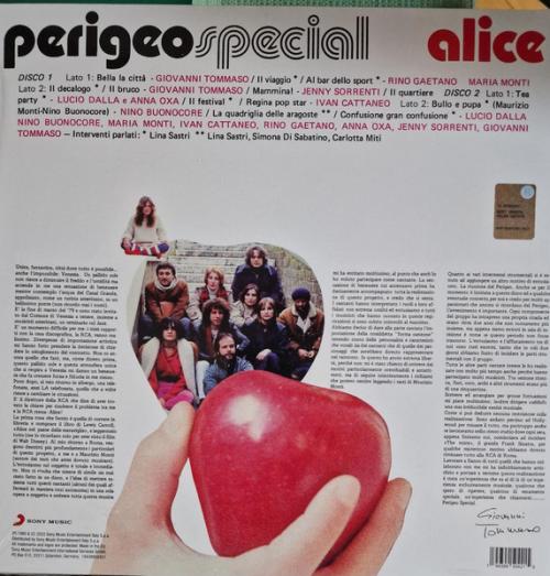 Виниловая пластинка Perigeo - Alice (coloured) (Сoloured Vinyl 2LP)