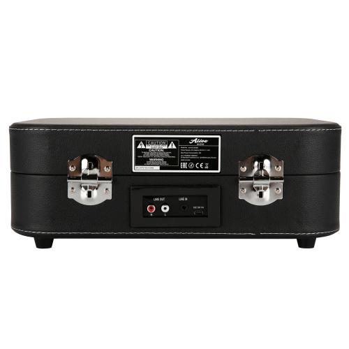 Проигрыватель винила Alive Audio LIBERTY Macassar Pass c Bluetooth