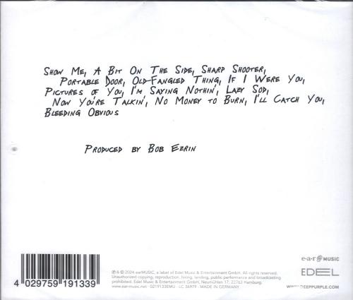 CD диск Deep Purple - (=1) (Standard Edition)