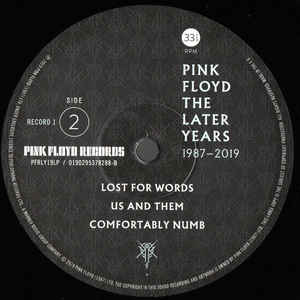 Виниловая пластинка Pink Floyd, The Best Of The Later Years 1987-2019 (180 Gram Black Vinyl/Gatefold/Booklet)