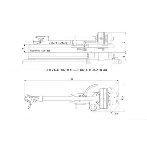 Тонарм Acoustic Signature TA-5000 NEO