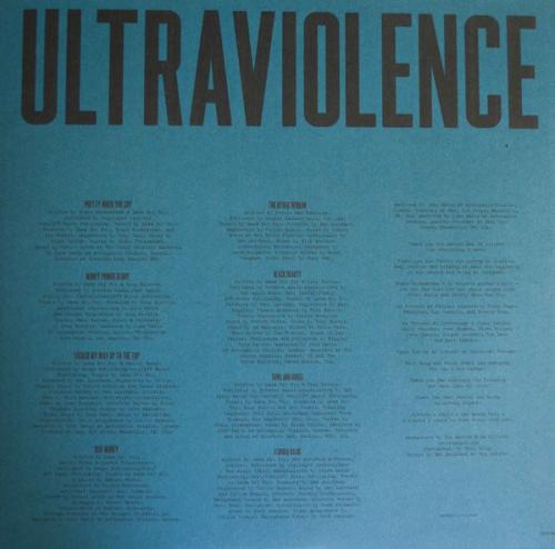Виниловая пластинка Lana Del Rey, Ultraviolence (UK Deluxe)