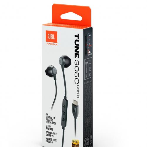Наушники JBL JBLT305CBLK