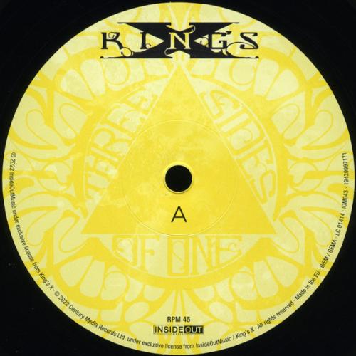 Виниловая пластинка King's X - Three Sides Of One (Black Vinyl 2LP)