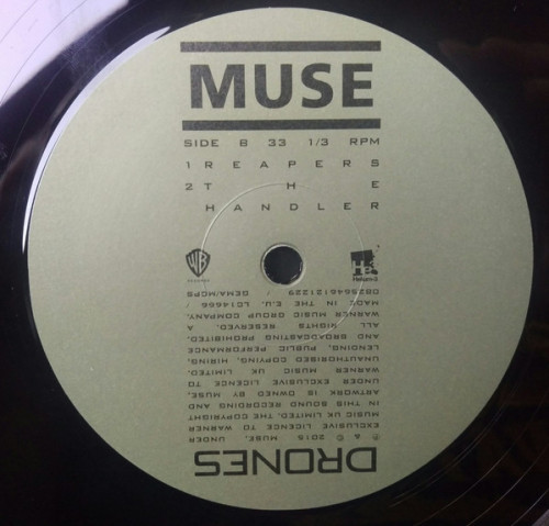 Виниловая пластинка Muse DRONES (180 Gram)