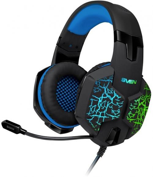 Наушники Sven AP-U980MV Black/Blue
