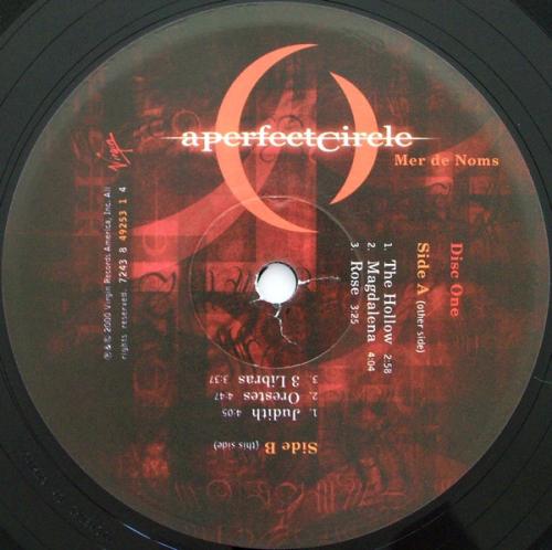 Виниловая пластинка A Perfect Circle, Mer De Noms