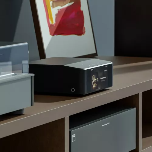Беспроводной мультирум стример Bluesound Node Icon (N530) black