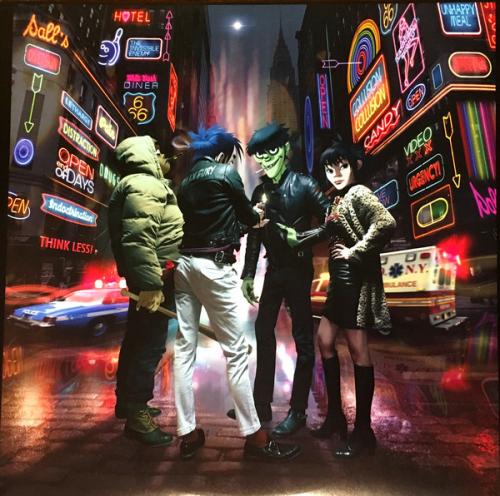 Виниловая пластинка Gorillaz HUMANZ (180 Gram/Gatefold)