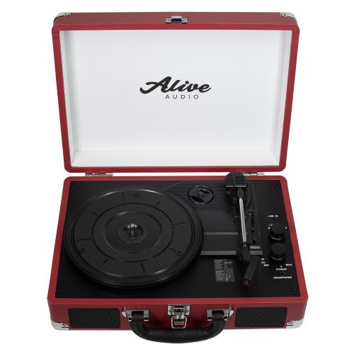 Проигрыватель винила Alive Audio GLAM Cherry