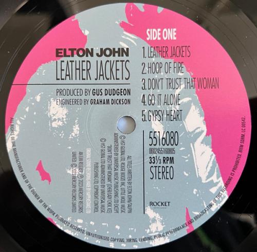 Виниловая пластинка Elton John - Leather Jackets (Black Vinyl LP)
