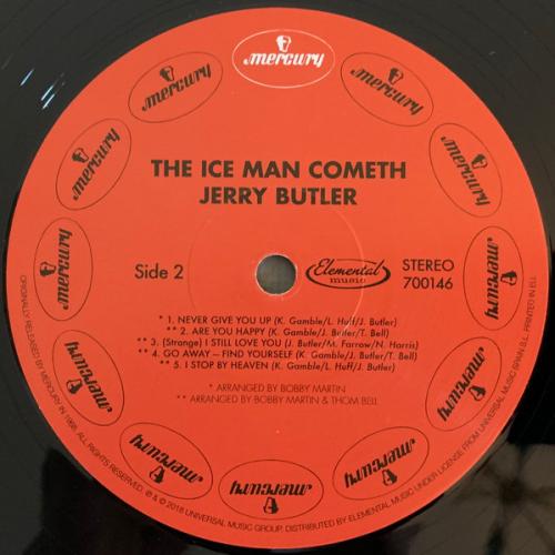 Виниловая пластинка Jerry Butler - The Ice Man Cometh (Black Vinyl LP)