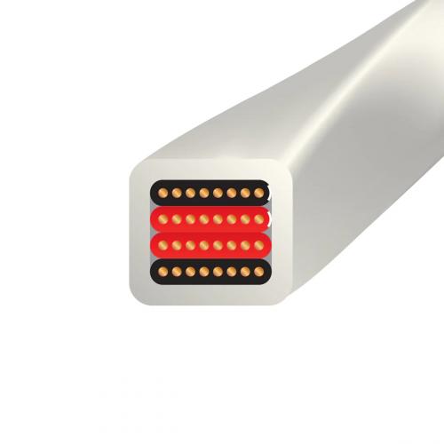 Акустический кабель Wire World Luna 10 Biwire Speaker Cable Pair (BAN-BAN) (LUB2.0MB-10) 2.0m