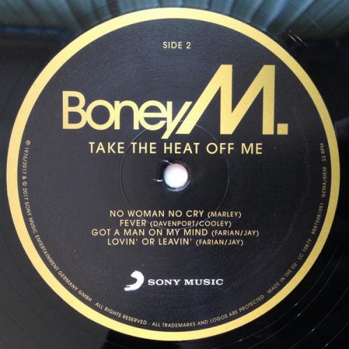 Виниловая пластинка Boney M. TAKE THE HEAT OFF ME (140 Gram)
