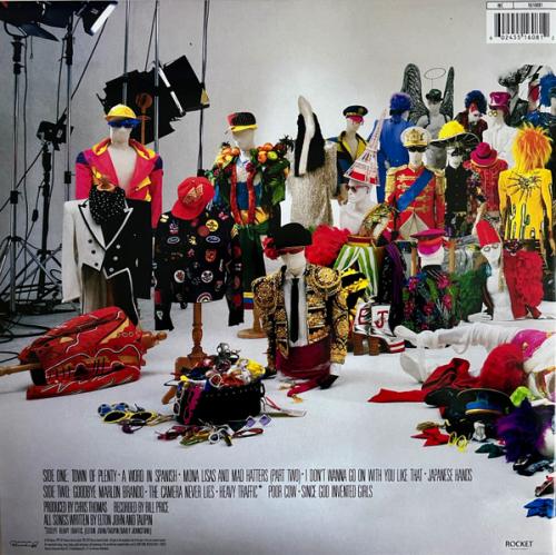 Виниловая пластинка Elton John - Reg Strikes Back (180 Gram Black Vinyl LP)