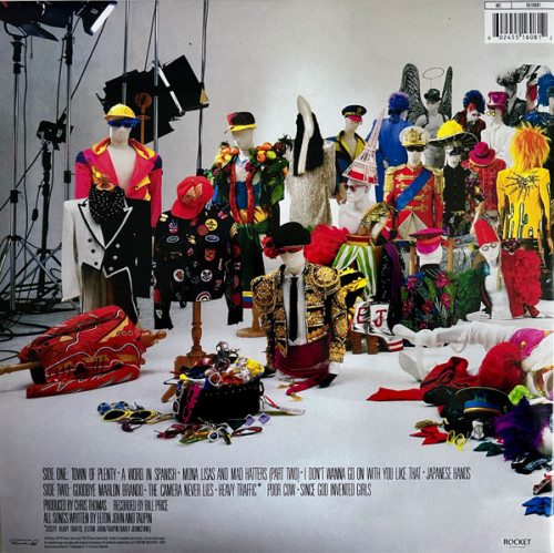 Виниловая пластинка Elton John - Reg Strikes Back (180 Gram Black Vinyl LP)