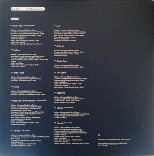 Виниловая пластинка Bonobo — NORTH BORDERS (2LP)