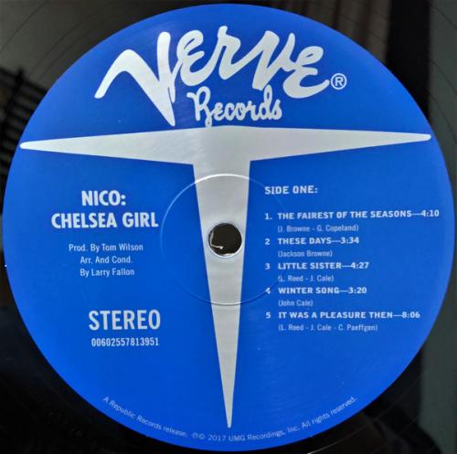 Виниловая пластинка Nico, Chelsea Girl