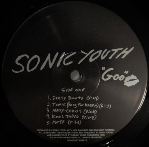 Виниловая пластинка Sonic Youth, Goo