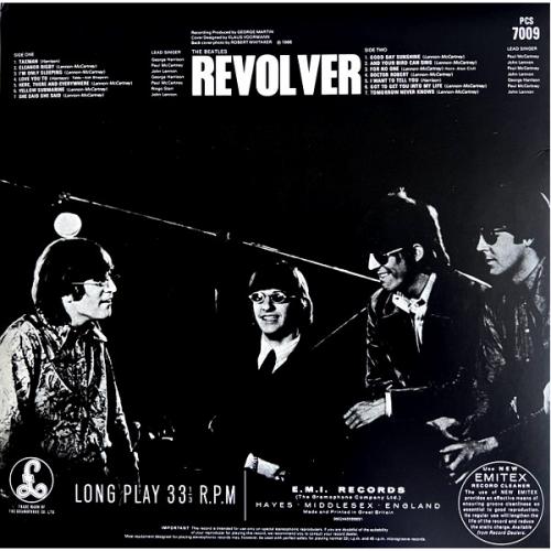 Виниловая пластинка The Beatles - Revolver: 2022 Mix (Super Deluxe Edition Black Vinyl 4LP+7'EP)