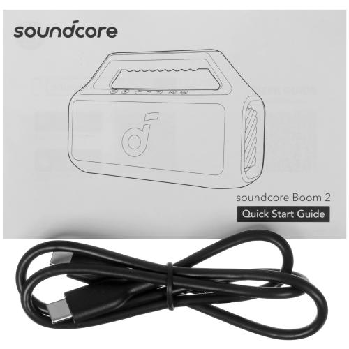 Портативная акустика Soundcore Boom 2 BT6.0 Black
