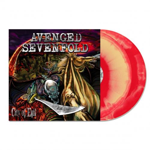 Виниловая пластинка Avenged Sevenfold - City Of Evil (Red & Yellow Swirl Vinyl 2LP)