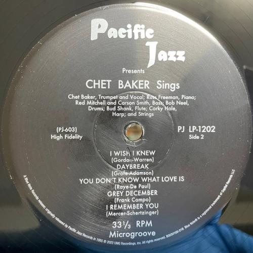 Виниловая пластинка Chet Baker - Sings And Plays With Bud Shank, Russ Freeman And Strings (180 Gram Black Vinyl LP)